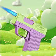 Cool Butane Pistol Torch Lighter - Colorful
