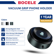Vacuum Grip Phone Holder
