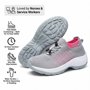 Maxtiz Gray Pink comfort shoes