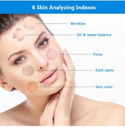 New 7 In 1 Smart Ice Blue Hydra oxyge Dermabrasion Facial Mahcine Skin Cleaning Skin Analyzer Dermabrasion Facial Aquafacial