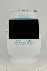 New 7 In 1 Smart Ice Blue Hydra oxyge Dermabrasion Facial Mahcine Skin Cleaning Skin Analyzer Dermabrasion Facial Aquafacial