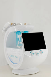New 7 In 1 Smart Ice Blue Hydra oxyge Dermabrasion Facial Mahcine Skin Cleaning Skin Analyzer Dermabrasion Facial Aquafacial