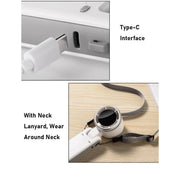Portable Mini Handheld Fan USB Rechargeable Long Battery Life 3-in-1 Personal Turbo Cooling Fan for Outdoor, Travel, Office