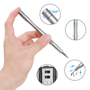 128 in 1 Precision Screwdriver Kit with Magnetic Flexible Shaft Professional Repair Tool for PC iPhone Watch Camera Glasses