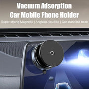 Magnetic Car Mount Mobile Phone Holder Magnetic Black Technology Universal Suction Cup Holder Vacuum Adsorption Stable Mount