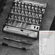 128 in 1 Precision Screwdriver Kit with Magnetic Flexible Shaft Professional Repair Tool for PC iPhone Watch Camera Glasses