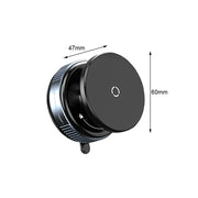 Magnetic Car Mount Mobile Phone Holder Magnetic Black Technology Universal Suction Cup Holder Vacuum Adsorption Stable Mount