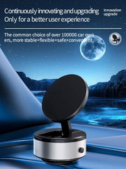 Intelligent Mobile Phone Holder Double-Sided Car Mount Magnetic Universal Adsorption Bracket Vacuum Adsorption Stable For Phone