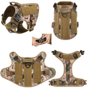 Tactical No-Pull Dog Harness for Large Dogs