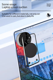 Intelligent Mobile Phone Holder Double-Sided Car Mount Magnetic Universal Adsorption Bracket Vacuum Adsorption Stable For Phone