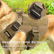 Tactical No-Pull Dog Harness for Large Dogs