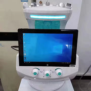 New 7 In 1 Smart Ice Blue Hydra oxyge Dermabrasion Facial Mahcine Skin Cleaning Skin Analyzer Dermabrasion Facial Aquafacial