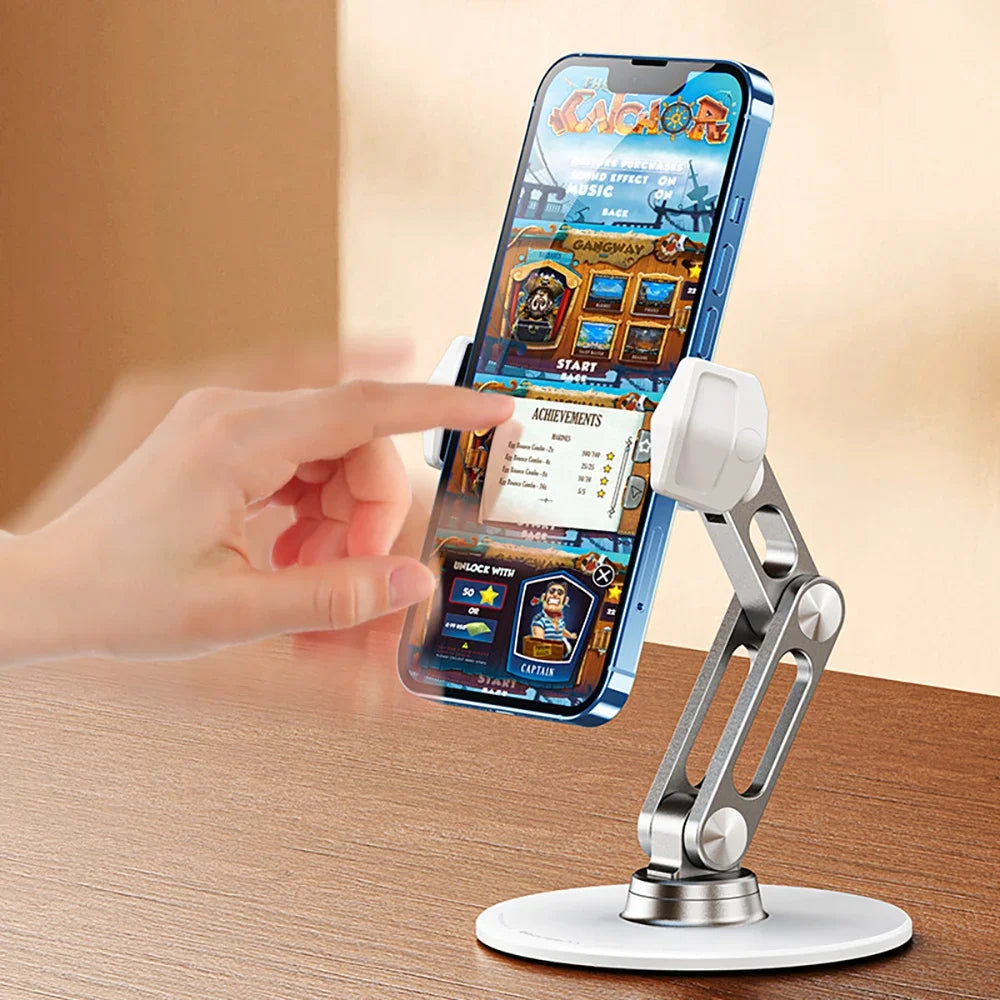 Desk Alloy Aluminum Clip Phone Stand Cellphone Mobile Phone Holder Telephone Support Bracket Accessories for iPhone Xiaomi 12 13