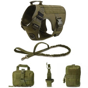 Tactical No-Pull Dog Harness for Large Dogs