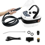110V High Pressure Steam Cleaner With Multi Nozzles, Portable Handheld Steamer For Kitchen, Car, Bathroom Tile Grout Cleaning