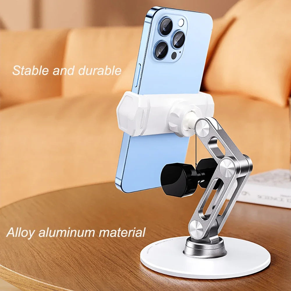 Desk Alloy Aluminum Clip Phone Stand Cellphone Mobile Phone Holder Telephone Support Bracket Accessories for iPhone Xiaomi 12 13