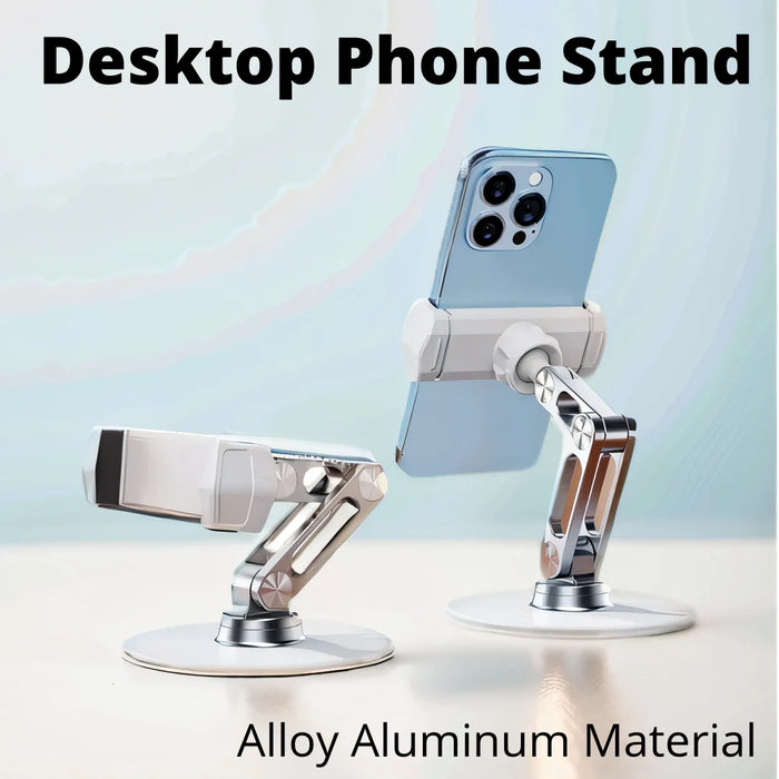 Desk Alloy Aluminum Clip Phone Stand Cellphone Mobile Phone Holder Telephone Support Bracket Accessories for iPhone Xiaomi 12 13