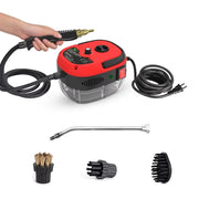 110V High Pressure Steam Cleaner With Multi Nozzles, Portable Handheld Steamer For Kitchen, Car, Bathroom Tile Grout Cleaning