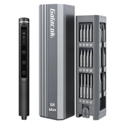 Galacok S6 Max Precision Electric Screwdriver Set with 42 Magnetic Bits 5 Torque Settings Mini Power Tools for IPhone Camera PC