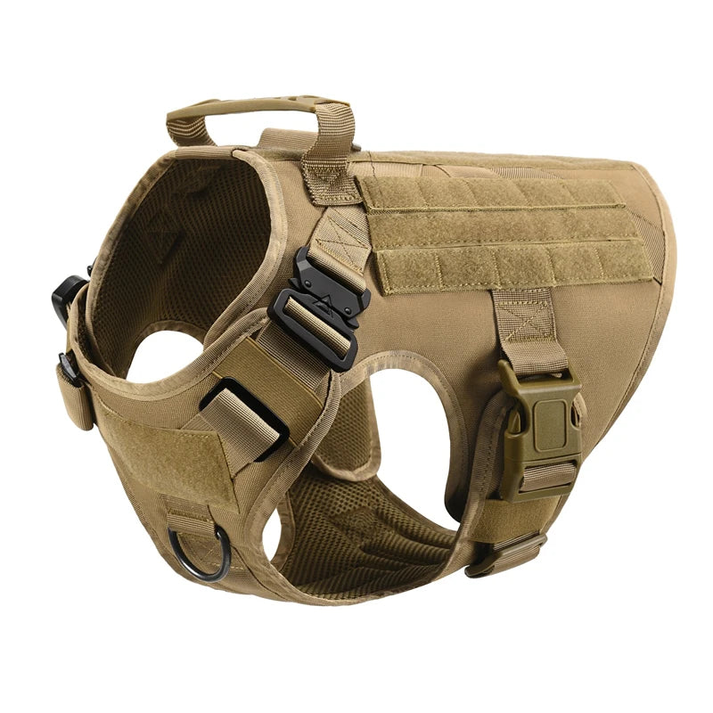 Tactical No-Pull Dog Harness for Large Dogs