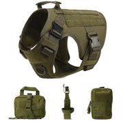 Tactical No-Pull Dog Harness for Large Dogs