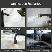 110V High Pressure Steam Cleaner With Multi Nozzles, Portable Handheld Steamer For Kitchen, Car, Bathroom Tile Grout Cleaning