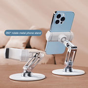 Desk Alloy Aluminum Clip Phone Stand Cellphone Mobile Phone Holder Telephone Support Bracket Accessories for iPhone Xiaomi 12 13