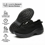 Maxtiz Midnight Black comfort shoes