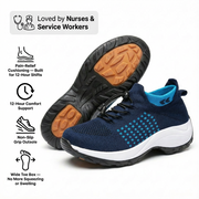 Maxtiz Black Sky Blue comfort shoes