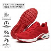 Maxtiz Pro 12-hour shift comfort shoes - Red