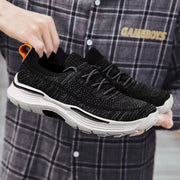 Men's Lightweight Breathable Mesh Sneakers - Casual & Comfortable