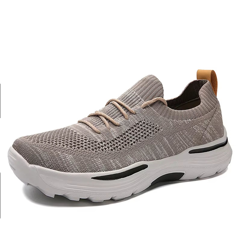 Men's Lightweight Breathable Mesh Sneakers - Casual & Comfortable