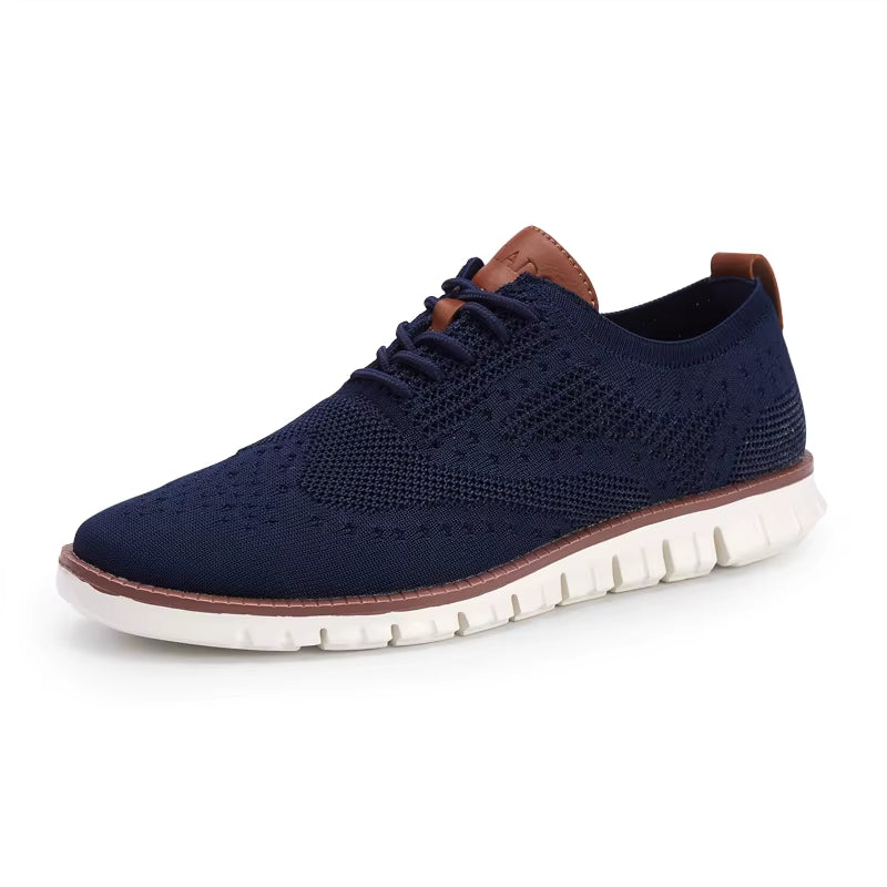 Men's Lightweight Breathable Mesh Sneakers - Stylish & Comfortable