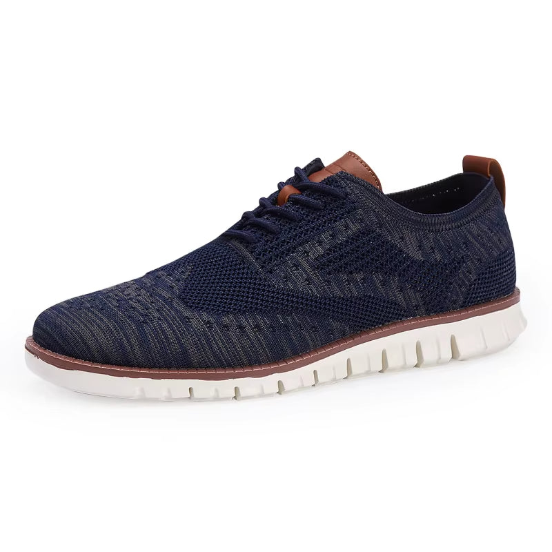Men's Lightweight Breathable Mesh Sneakers - Stylish & Comfortable