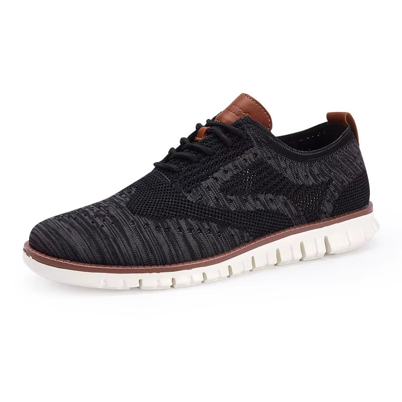 Men's Lightweight Breathable Mesh Sneakers - Stylish & Comfortable