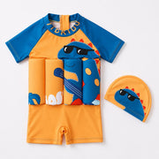 The Starter Suit - Orange Dino